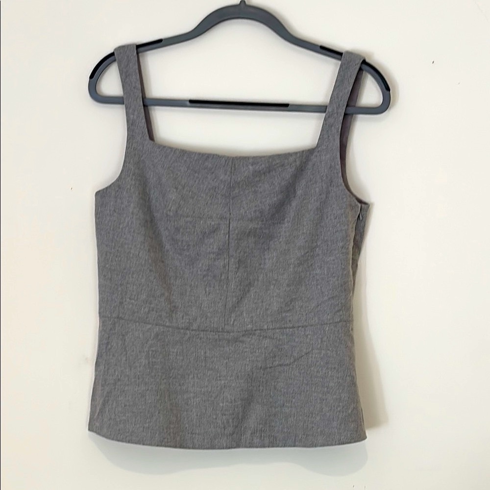 Gray Sleeveless Women's Top